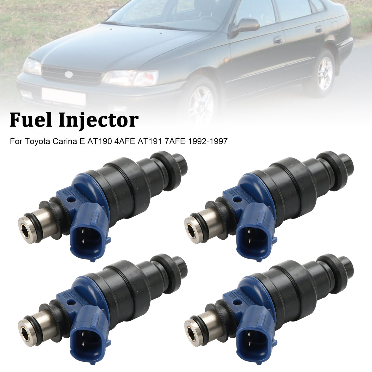 Toyota Carina 1992-1997 23209-02030 4PCS Fuel Injector 23250-02030