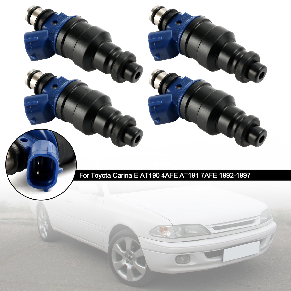 Toyota Carina 1992-1997 23209-02030 4PCS Fuel Injector 23250-02030