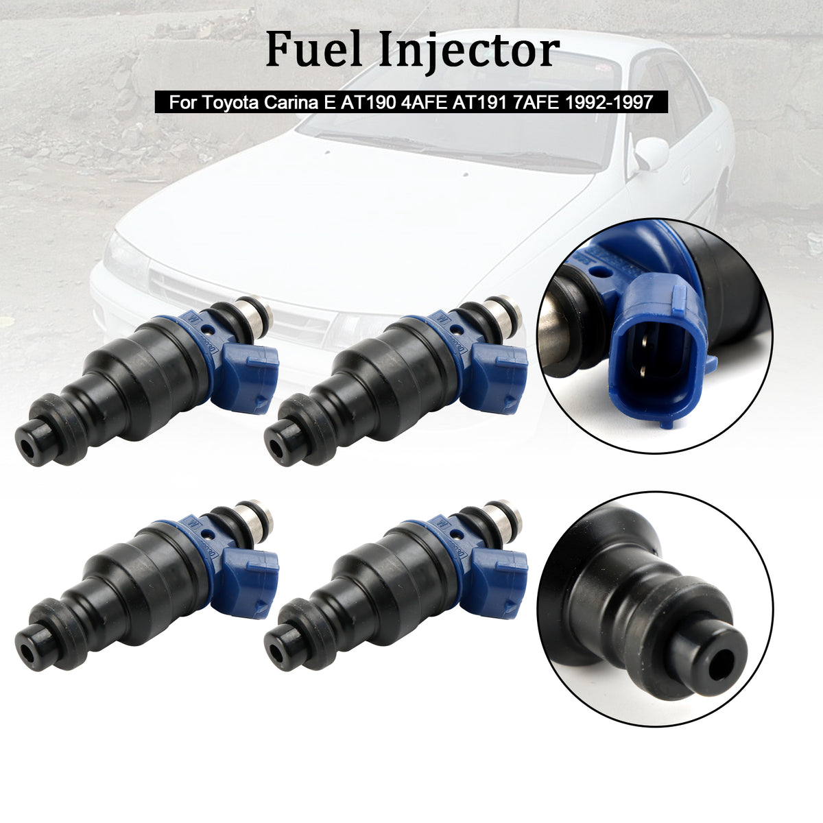 Toyota Carina 1992-1997 23209-02030 4PCS Fuel Injector 23250-02030