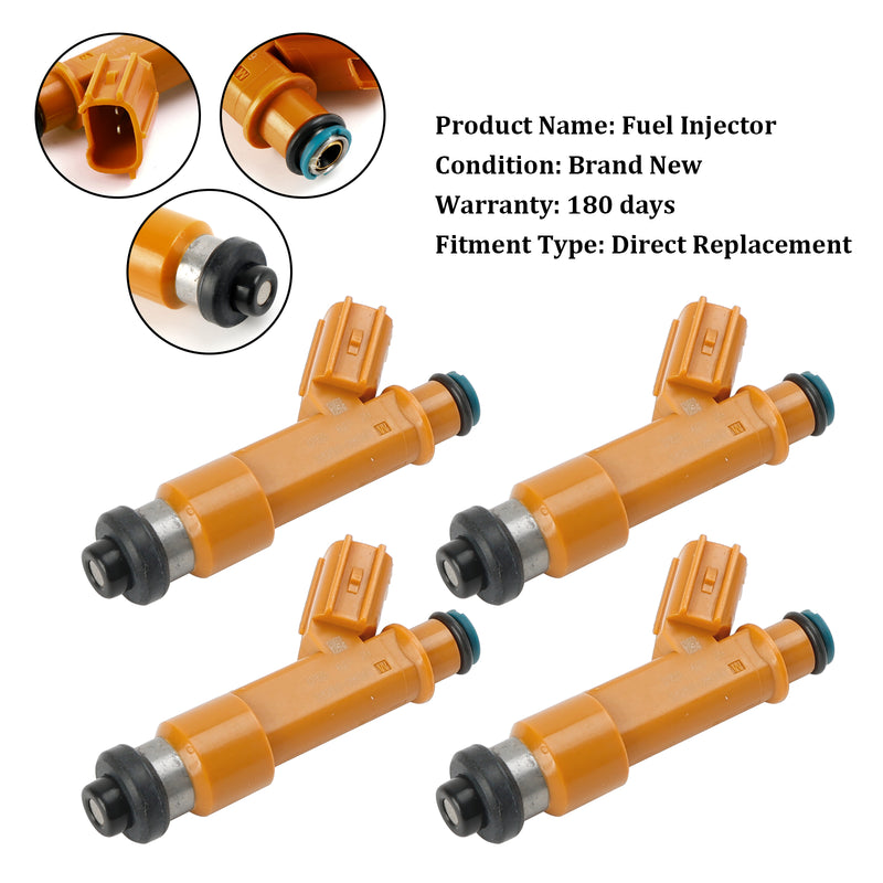 Toyota Camry 2.4L 2003-2011 23209-28060 4PCS Fuel Injector 23209-0H050