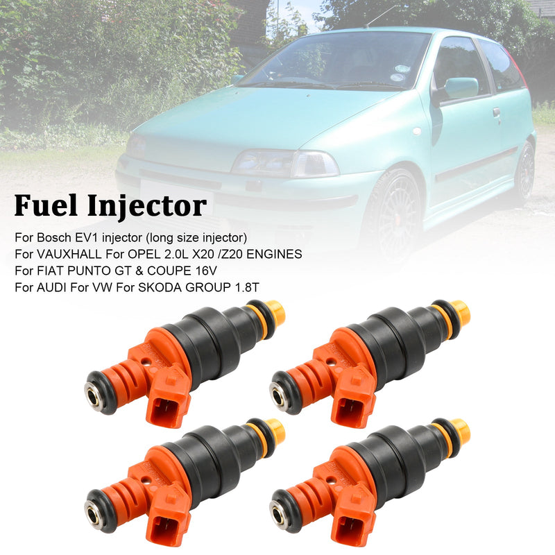 4PCS 310CC 0280150785 Fuel Injector Fit Vauxhall Fit Ford Fit Audi Fit BMW