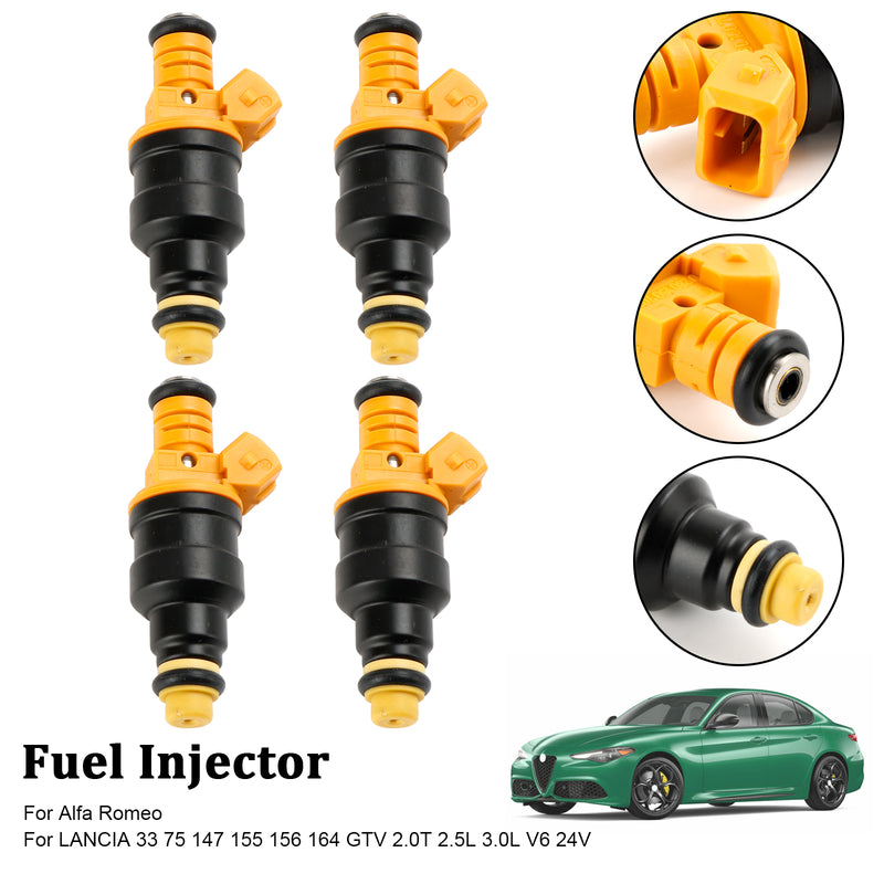 Alfa Romeo Fit LANCIA 147 155 156 164 2.0T 4PCS Fuel Injector 0280150702