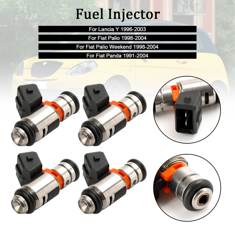 Fiat Punto 1.4L 2007-2009 Fit Fiat Palio 1.6L 4PCS Fuel Injector IWP095