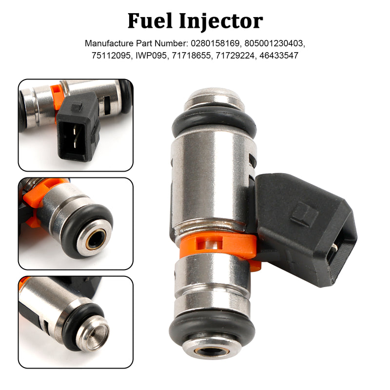 Fiat Punto 1.4L 2007-2009 Fit Fiat Palio 1.6L 1PCS Fuel Injector IWP095