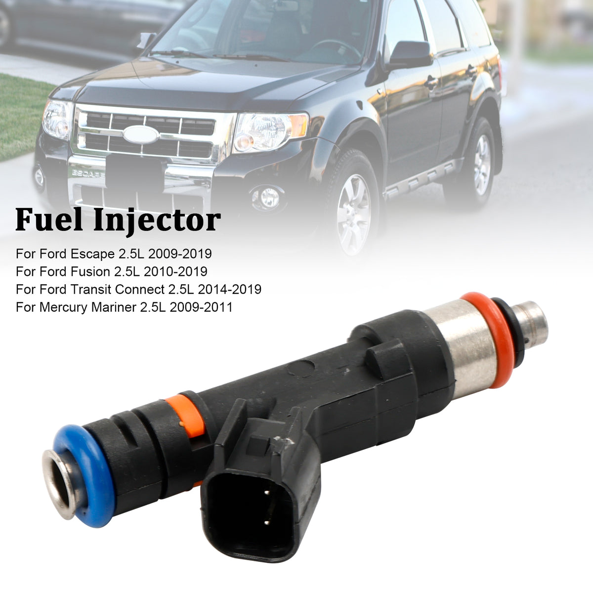 Ford Escape Fusion Fit Mercury Mariner 2.5 l4 1PCS Fuel Injector 0280158162