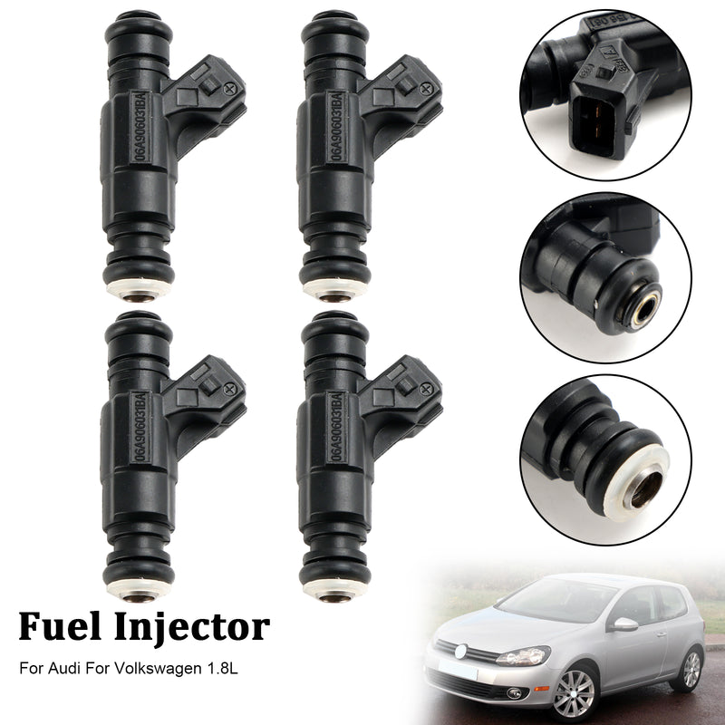 Audi Fit Volkswagen 1.8L 852-12184 4PCS Fuel Injector 0280156061