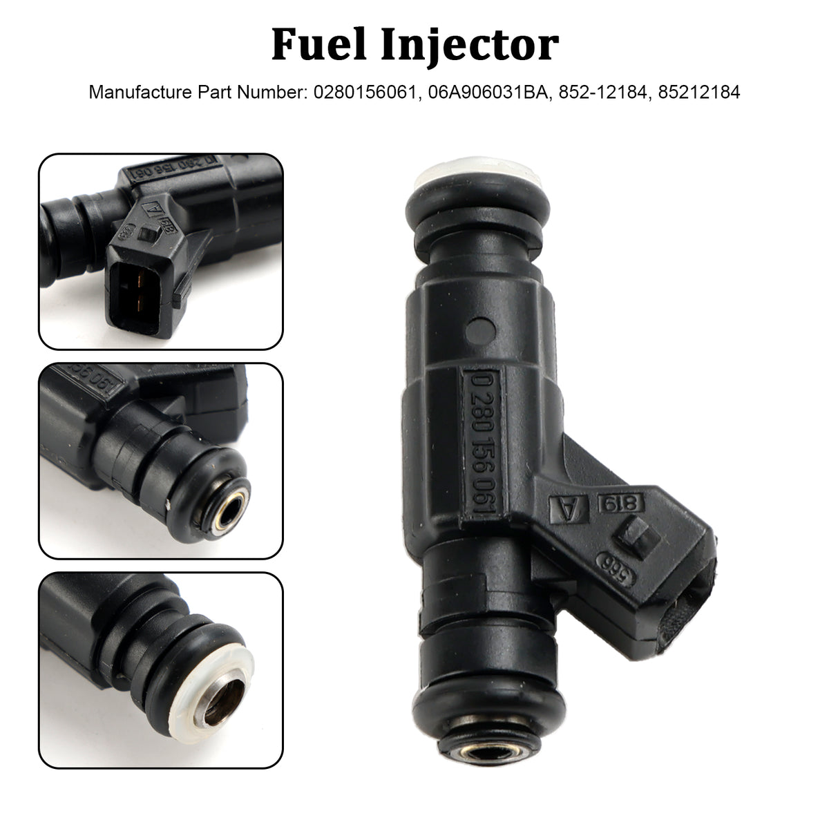 Audi Volkswagen 1.8L 852-12184 1PCS Fuel Injector 0280156061