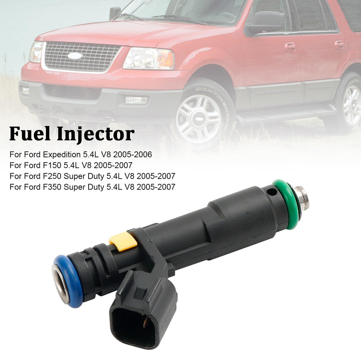 Ford F150 F250 F350 Expedition Super Duty 2005-2007 5.4L 1PCS Fuel Injector