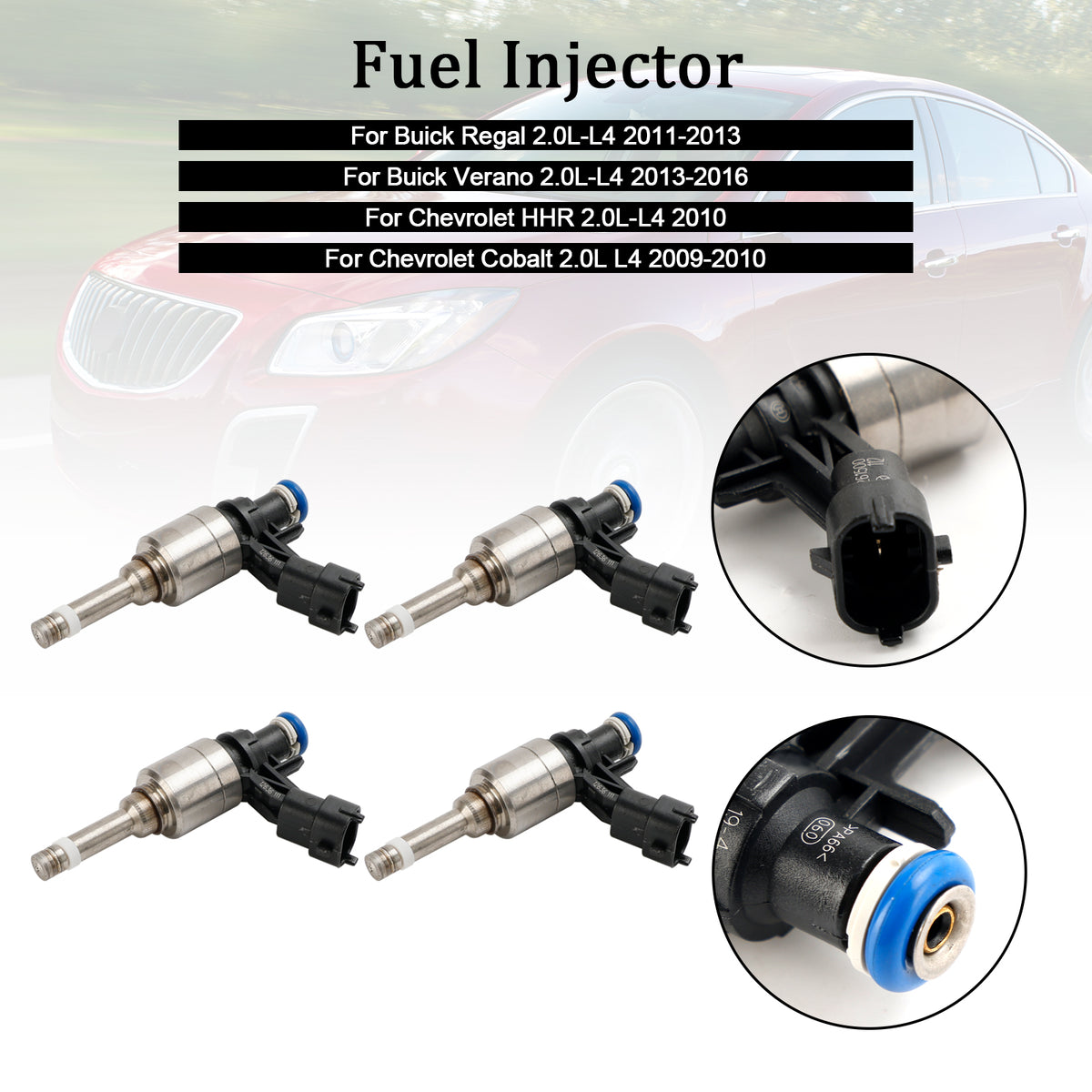 Vauxhall Fit Open Insignia Fit Chevy HHR 2.0 4PCS Fuel Injector 0261500112