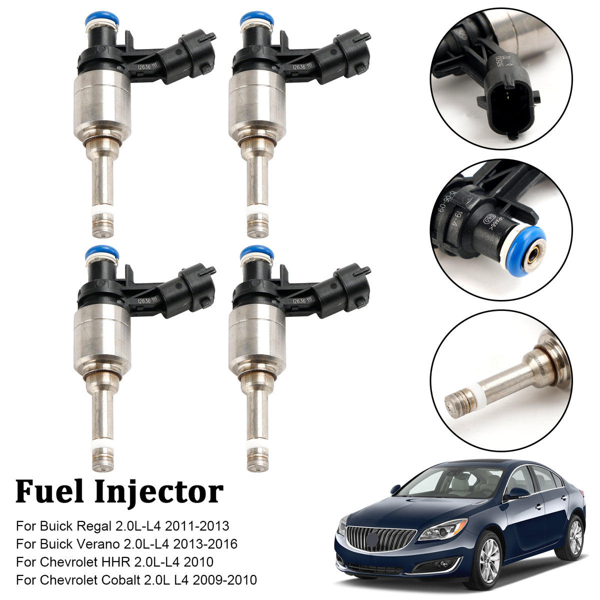 Vauxhall Fit Open Insignia Fit Chevy HHR 2.0 4PCS Fuel Injector 0261500112