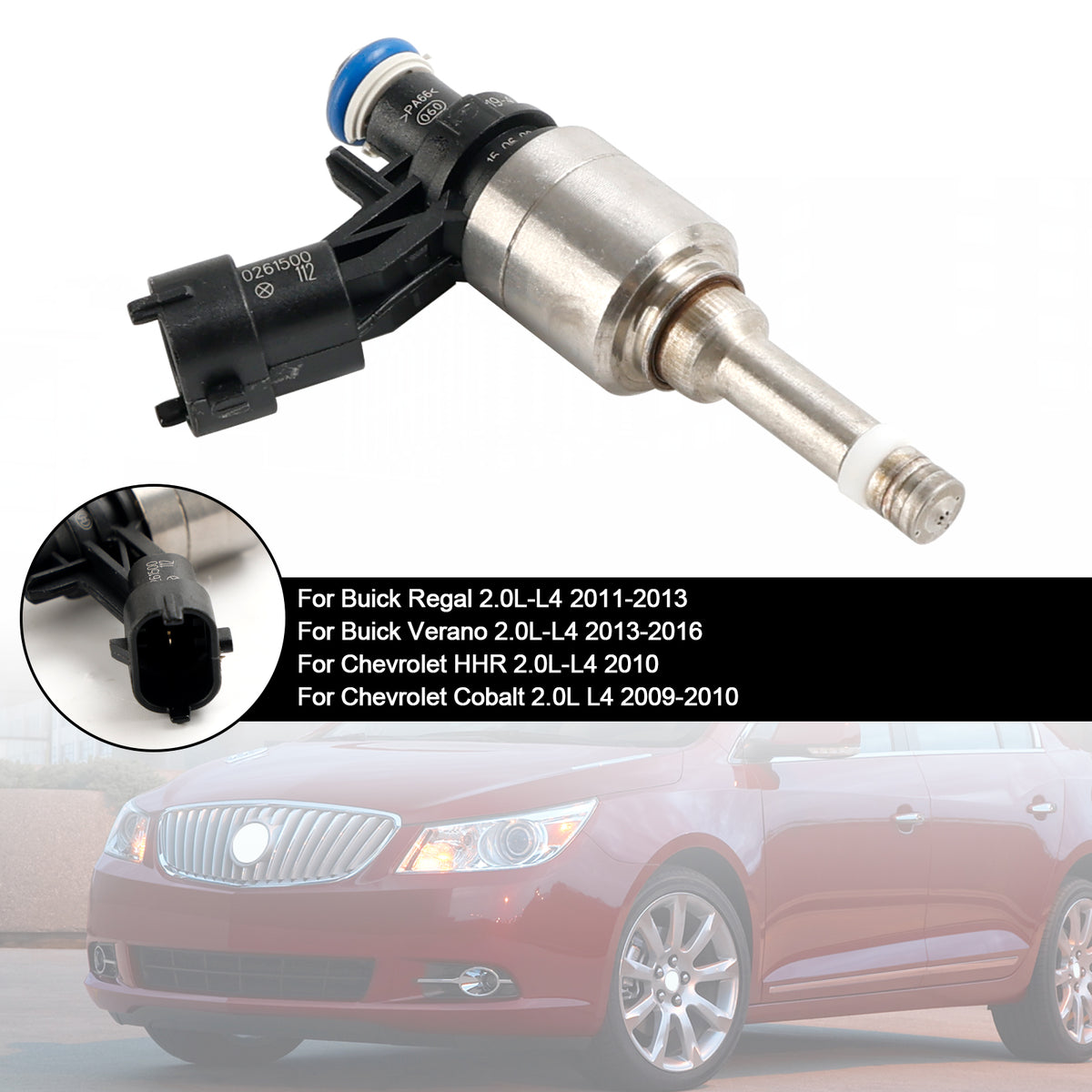 Vauxhall Fit Open Insignia Fit Chevy HHR 2.0 1PCS Fuel Injector 0261500112