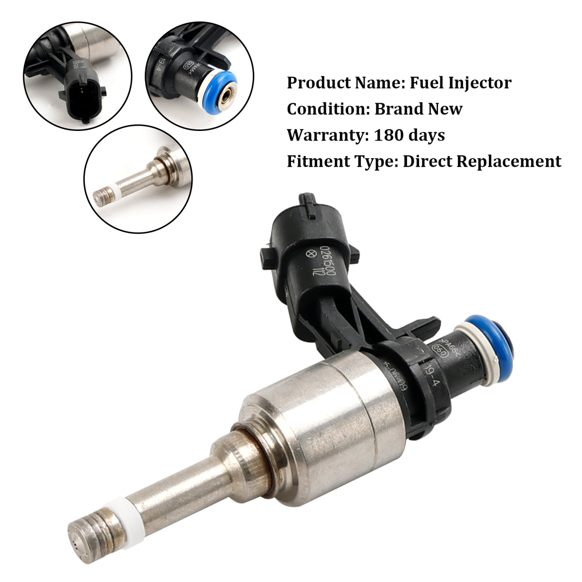 Vauxhall Fit Open Insignia Fit Chevy HHR 2.0 1PCS Fuel Injector 0261500112