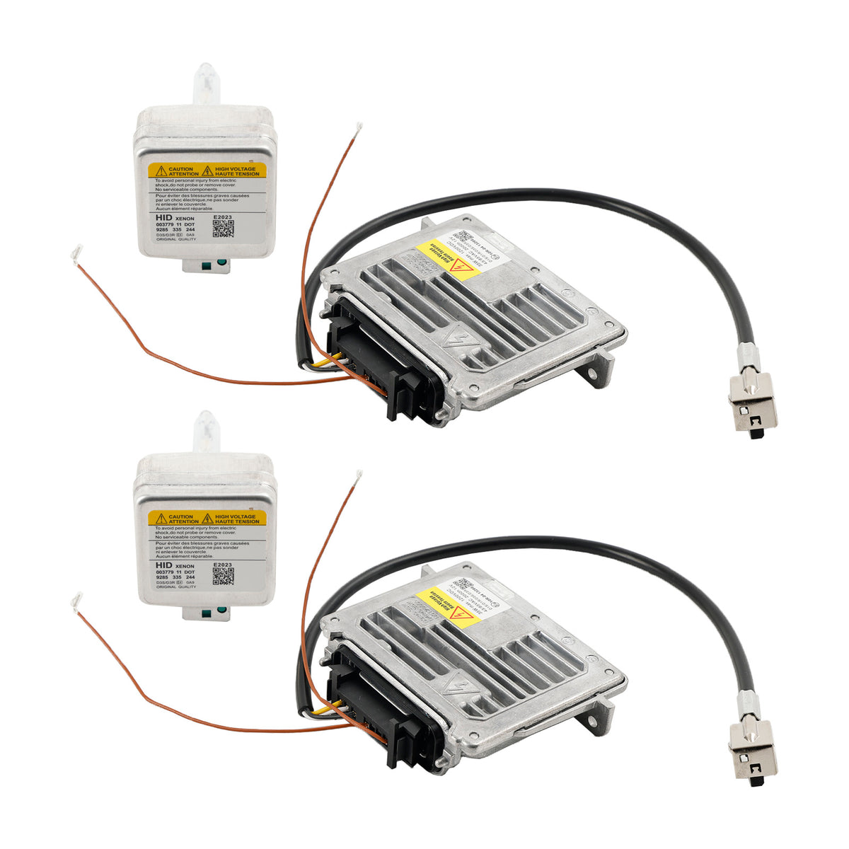 2014-2020 Grand Cherokee 2x Headlight Ballast & D3S Bulb Wire Control Unit
