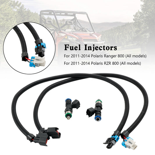Polaris RZR Ranger 800 2011-2014 1204318 1204319 Fuel Injectors Harness (PAIR)