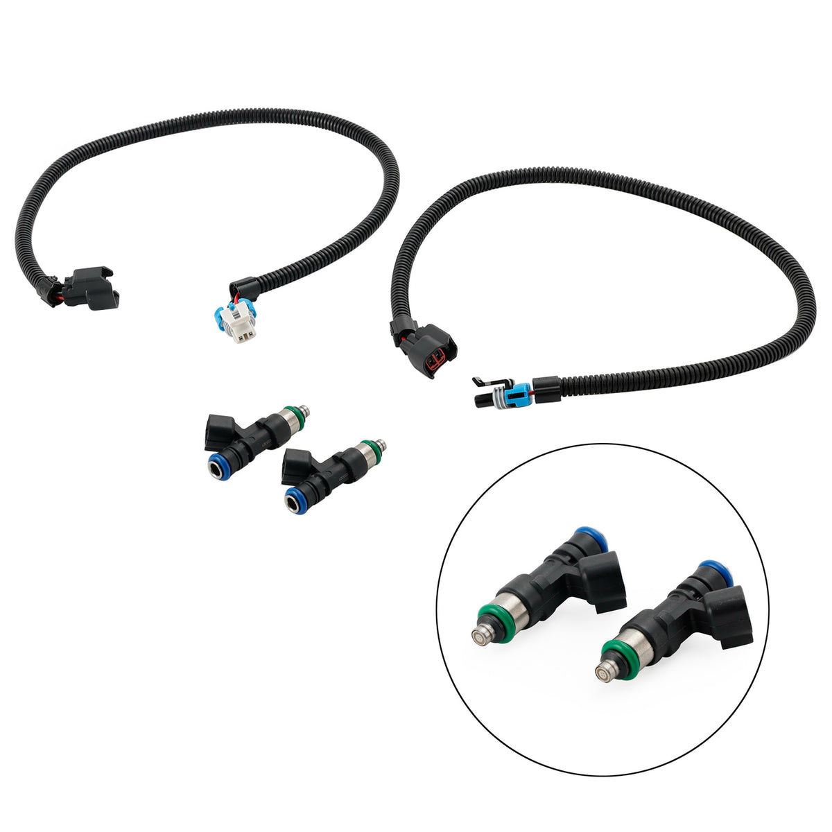 Polaris RZR Ranger 800 2011-2014 1204318 1204319 Fuel Injectors Harness (PAIR)