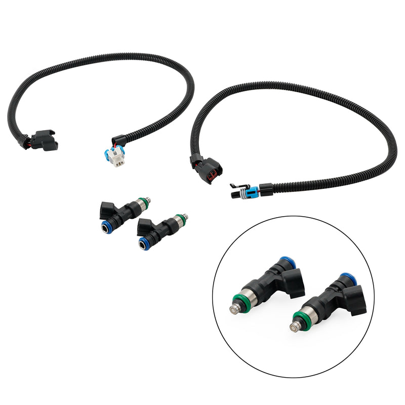Polaris RZR Ranger 800 2011-2014 1204318 1204319 Fuel Injectors Harness (PAIR)