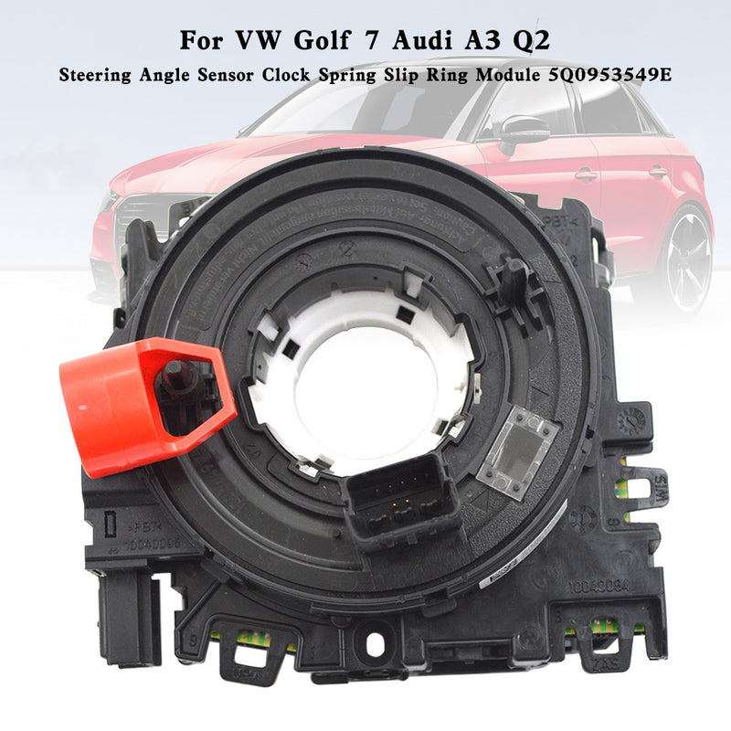 VW Golf 7 Audi A3 Q2 Steering Angle Sensor Clock Spring Module 5Q0953549E