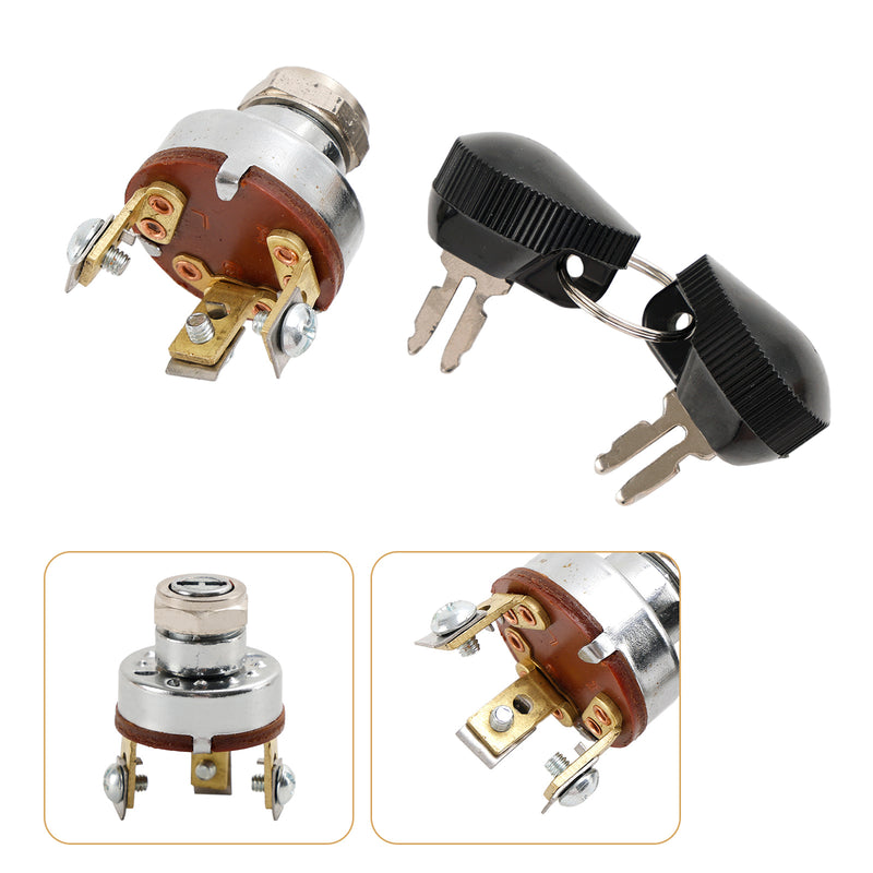 180681M93 Ignition Key Switch For Massey Ferguson Tractor TO20 TO30 TO35 50 65