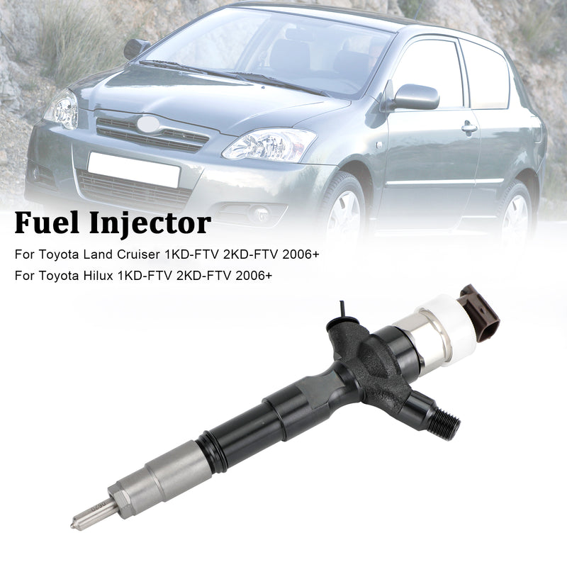 Toyota Land Cruiser Hilux 2006+ 095000-6760 1PCS Fuel Injector 23670-30140