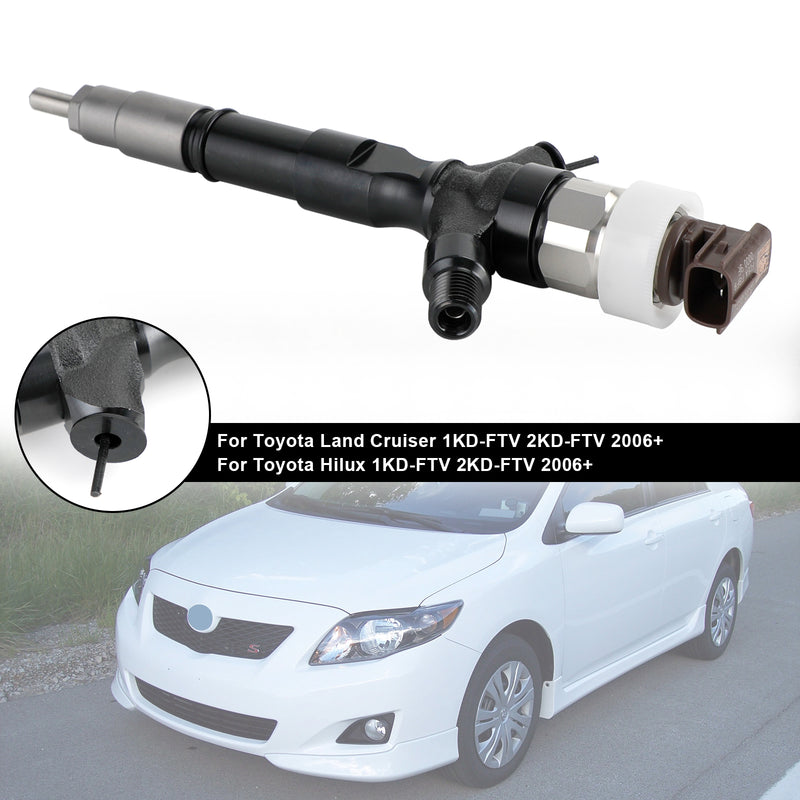 Toyota Land Cruiser Hilux 2006+ 095000-6760 1PCS Fuel Injector 23670-30140