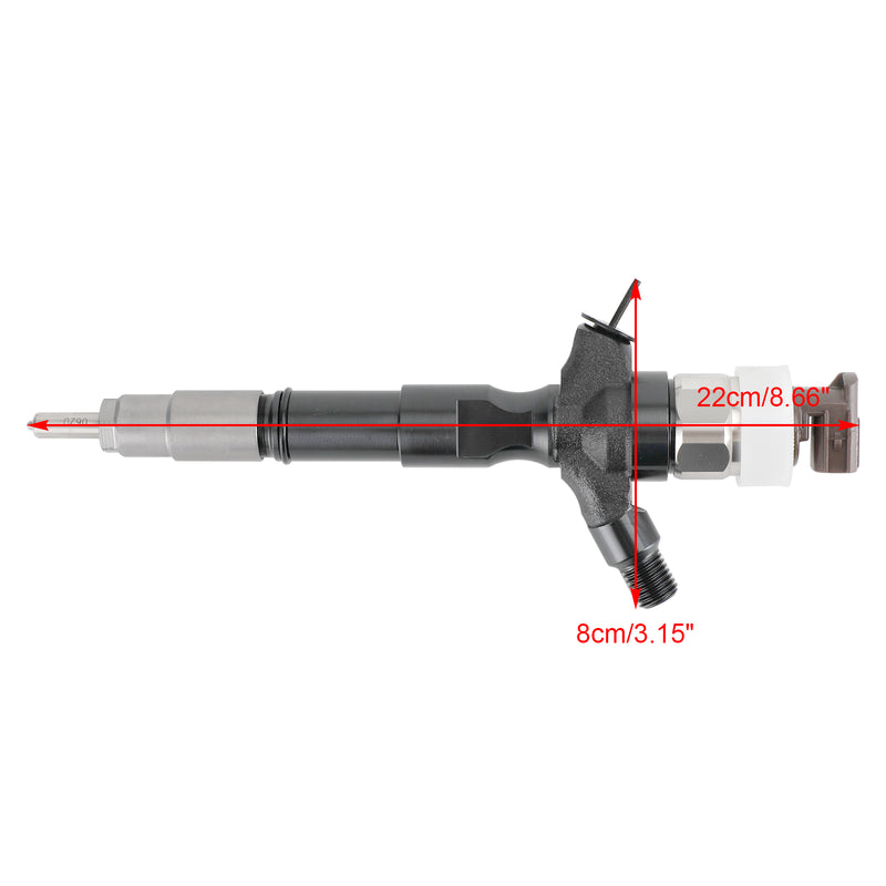 Toyota Land Cruiser Hilux 2006+ 095000-6760 4PCS Fuel Injector 23670-30140