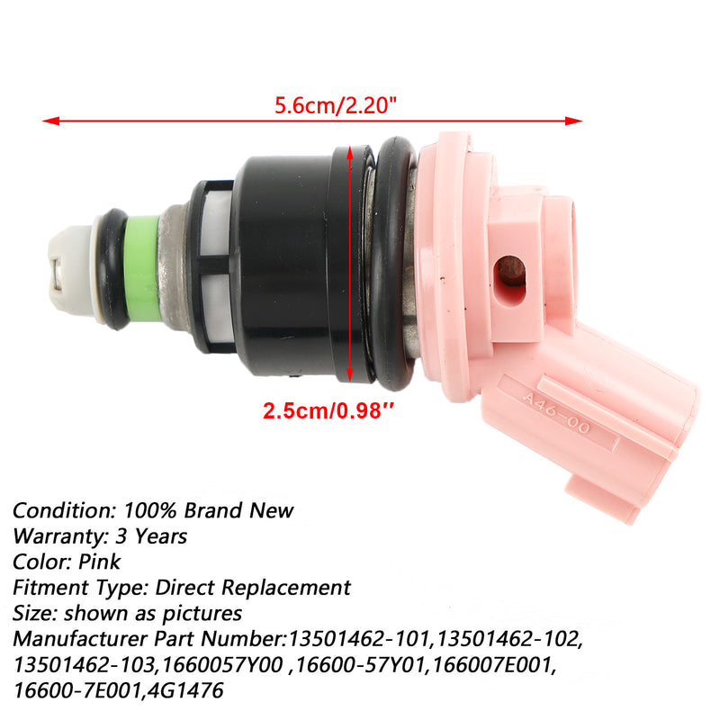 Nissan Maxima Sentra 1991-1999 200SX NX 16600-57y01 1PCS Fuel Injectors