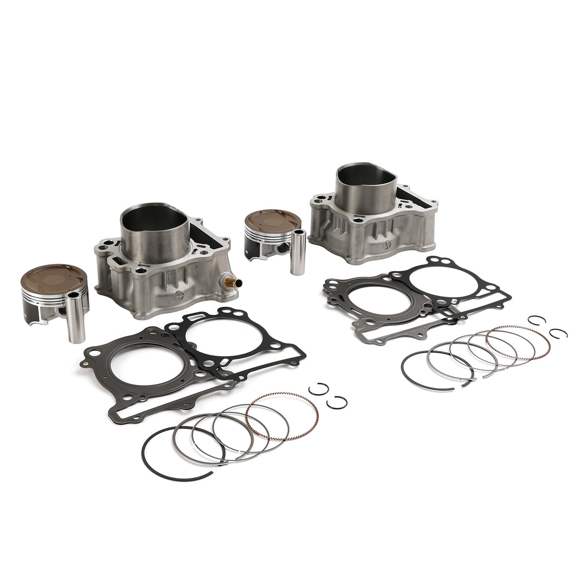 Suzuki V Strom 650 DL650 2004-2011 Front Rear Cylinder Barrel Jug Piston Kit