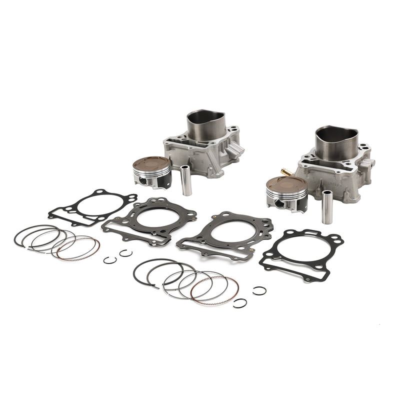 Suzuki V Strom 650 DL650 2004-2011 Front Rear Cylinder Barrel Jug Piston Kit