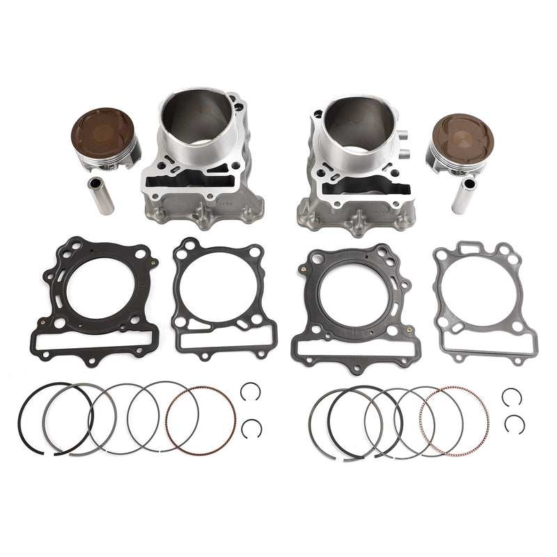 Suzuki V Strom 650 DL650 2012-2023 Front Rear Cylinder Barrel Jug Piston Kit
