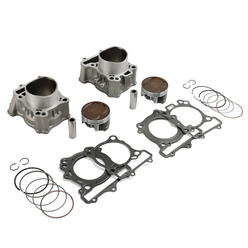 Suzuki V Strom 650 DL650 2012-2023 Front Rear Cylinder Barrel Jug Piston Kit