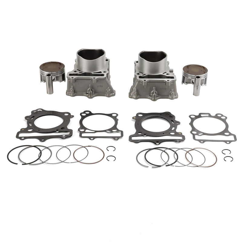 Suzuki V Strom 650 DL650 2012-2023 Front Rear Cylinder Barrel Jug Piston Kit