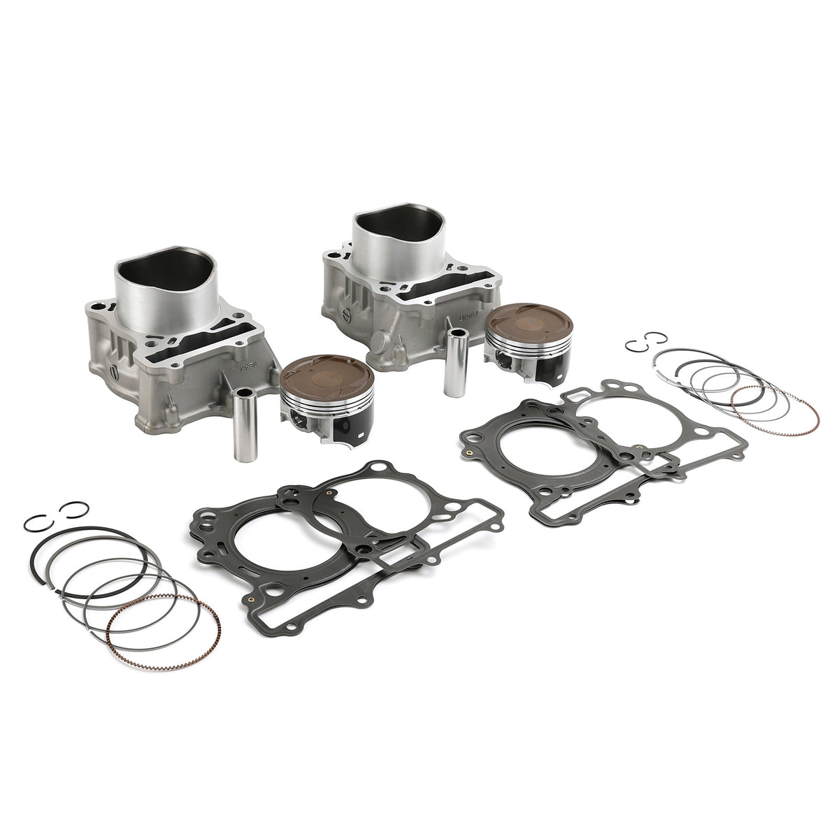 Suzuki V Strom 650 DL650 2012-2023 Front Rear Cylinder Barrel Jug Piston Kit