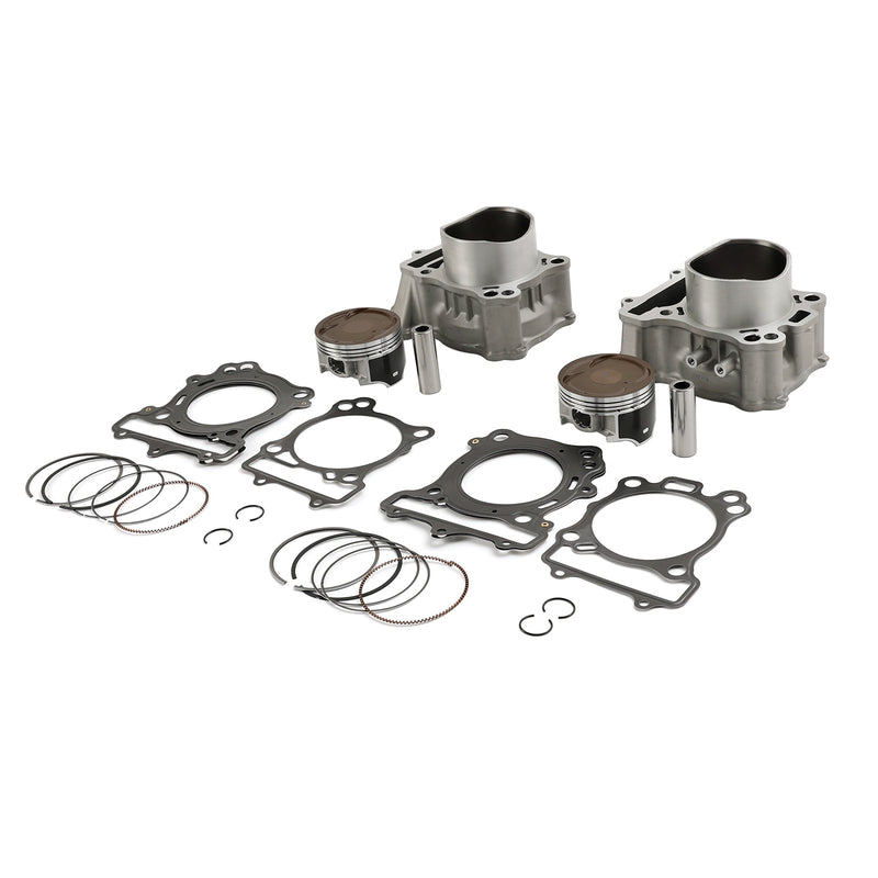 Suzuki V Strom 650 DL650 2012-2023 Front Rear Cylinder Barrel Jug Piston Kit