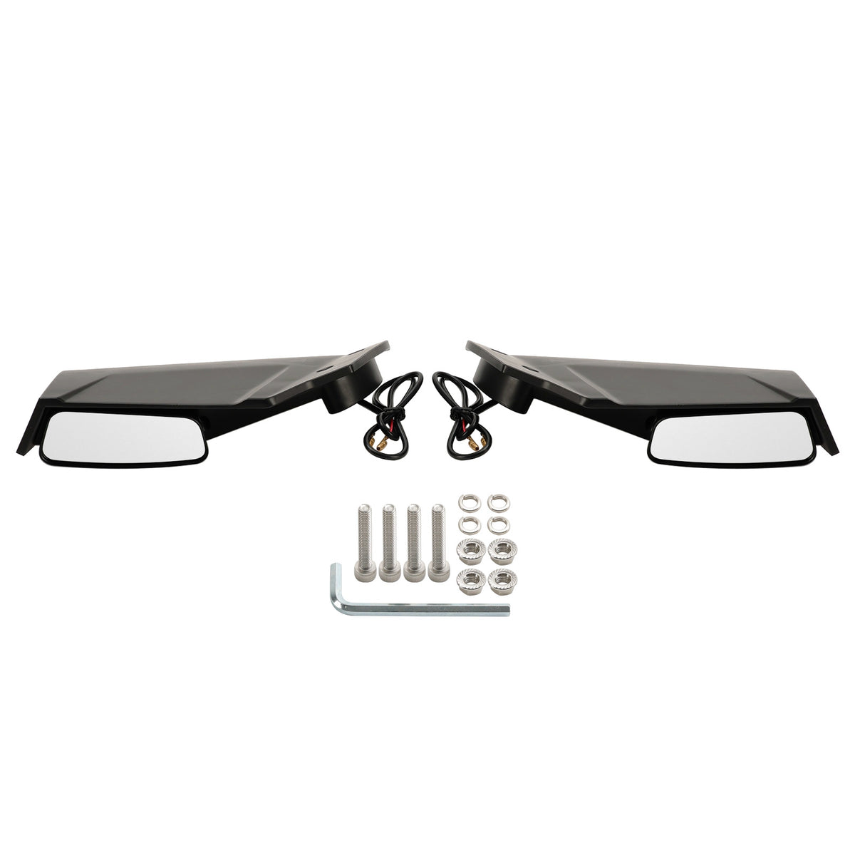 Honda CBR 650 R F CBR650R CBR650F 2019-2023 ABS Wing Fin Rearview Mirrors