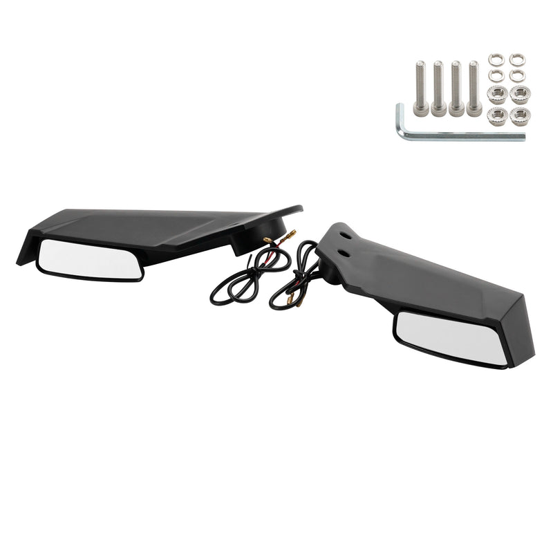 Honda CBR 650 R F CBR650R CBR650F 2019-2023 ABS Wing Fin Rearview Mirrors