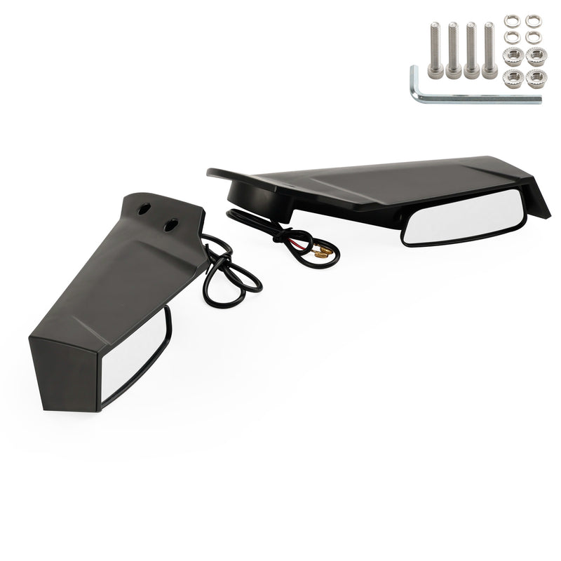 Honda CBR 650 R F CBR650R CBR650F 2019-2023 ABS Wing Fin Rearview Mirrors