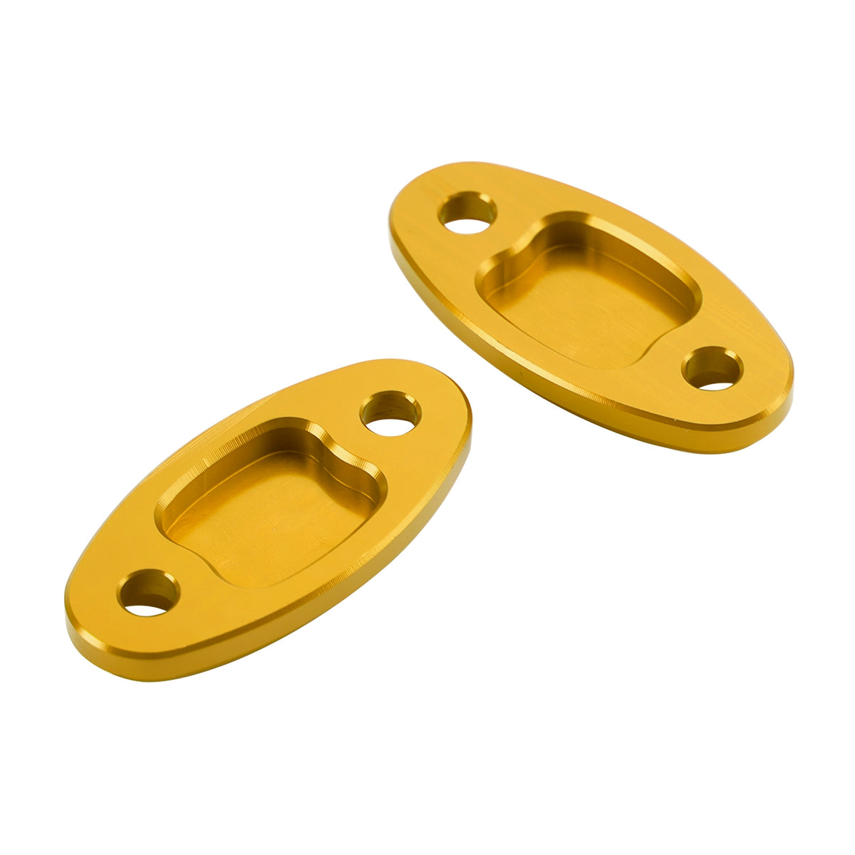 Honda CBR500R CBR600RR 2013-2020 CNC Aluminum Gold Mirror Block Off Plates