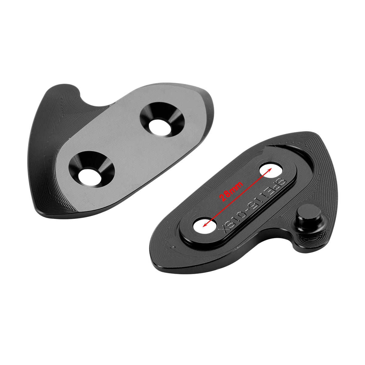 Yamaha R1/R1M/R1S 2015-2019 CNC Aluminum Black Mirror Block Off Plates