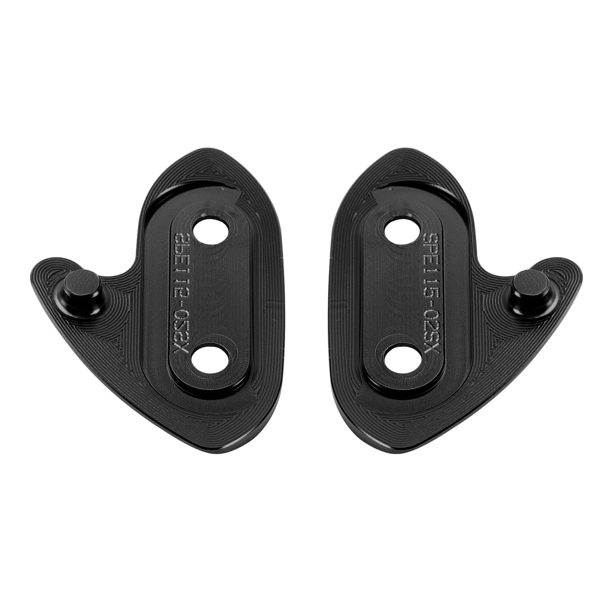 Yamaha R1/R1M/R1S 2015-2019 CNC Aluminum Black Mirror Block Off Plates