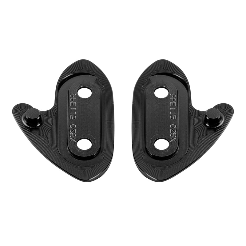 Yamaha R1/R1M/R1S 2015-2019 CNC Aluminum Black Mirror Block Off Plates