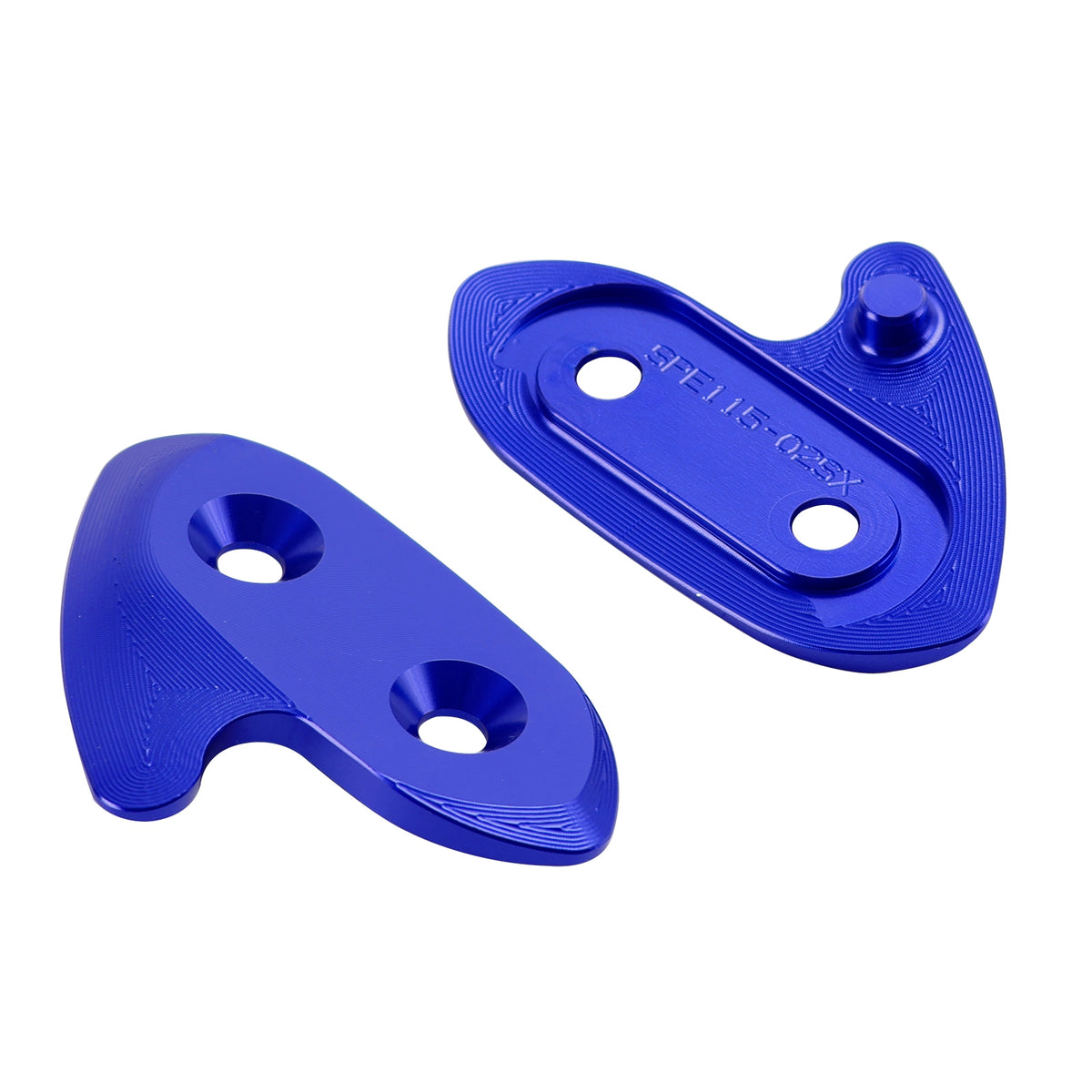 Yamaha R1/R1M/R1S 2015-2019 CNC Aluminum Blue Mirror Block Off Plates