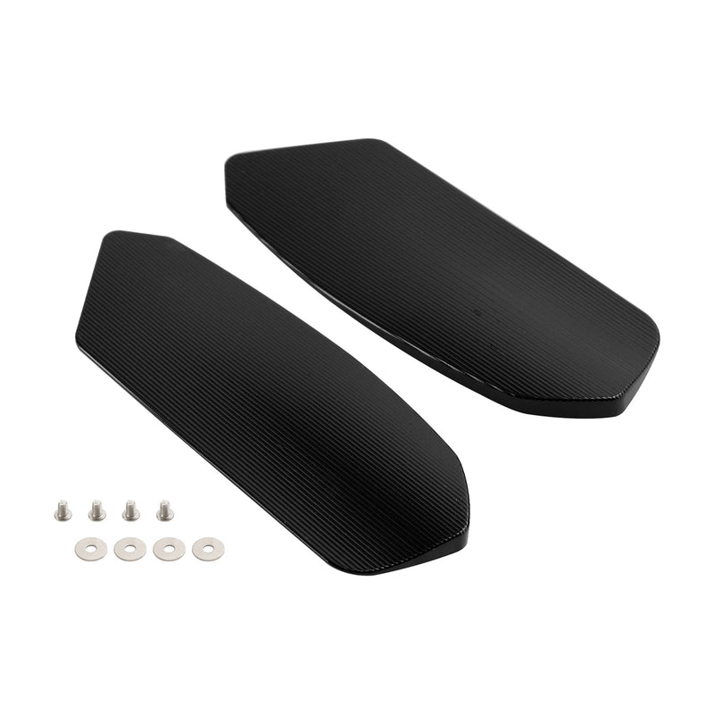 Suzuki GSXR1000 GSXR1000R 2017-2024 CNC Aluminum Black Mirror Block Off Plates