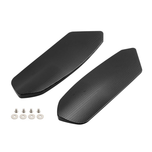 Suzuki GSXR1000 GSXR1000R 2017-2024 CNC Aluminum Black Mirror Block Off Plates
