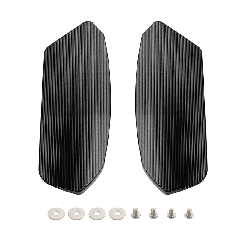 Suzuki GSXR1000 GSXR1000R 2017-2024 CNC Aluminum Black Mirror Block Off Plates