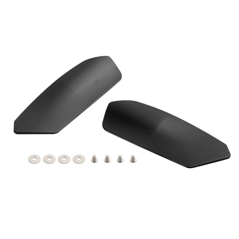 Suzuki GSXR1000 GSXR1000R 2017-2024 CNC Aluminum Black Mirror Block Off Plates