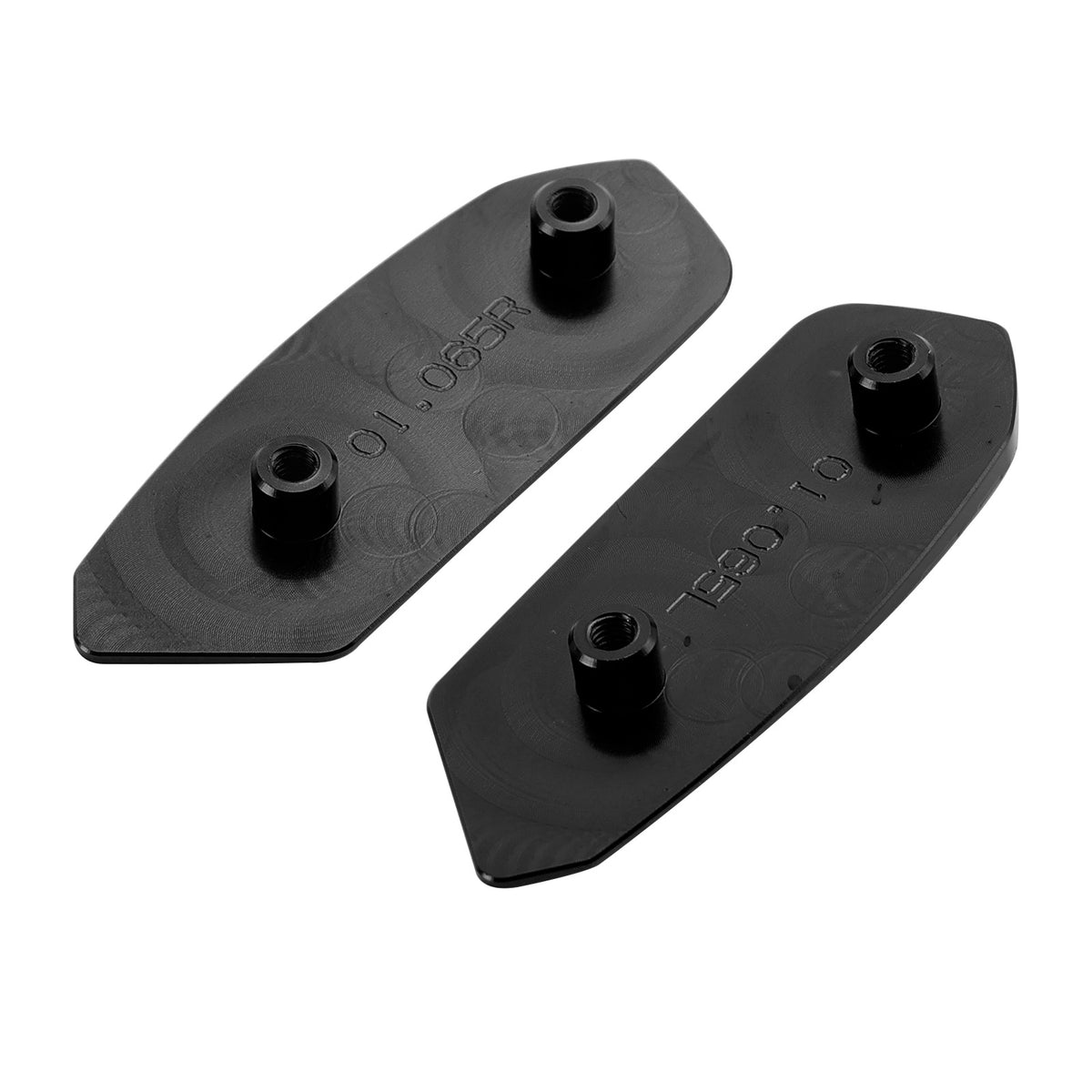 Suzuki GSXR1000 GSXR1000R 2017-2024 CNC Aluminum Black Mirror Block Off Plates