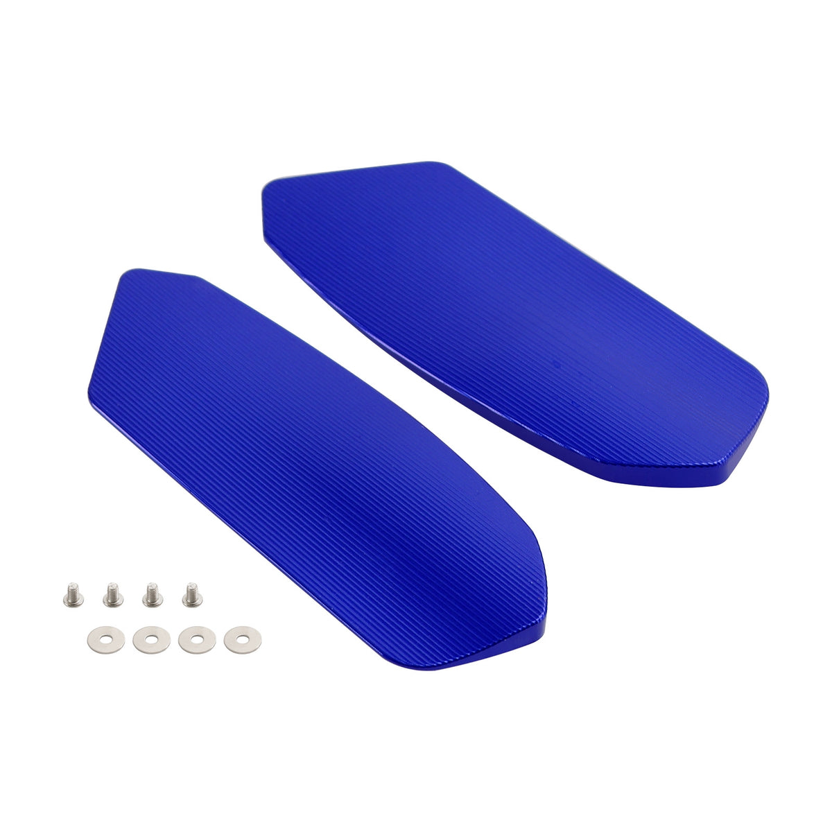 Suzuki GSXR1000 GSXR1000R 2017-2024 CNC Aluminum Blue Mirror Block Off Plates