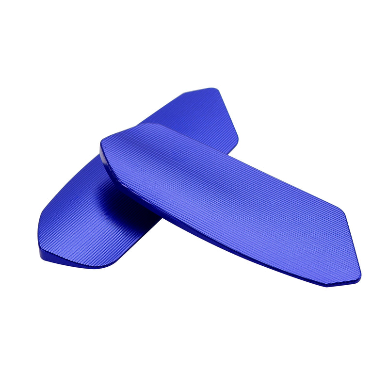 Suzuki GSXR1000 GSXR1000R 2017-2024 CNC Aluminum Blue Mirror Block Off Plates