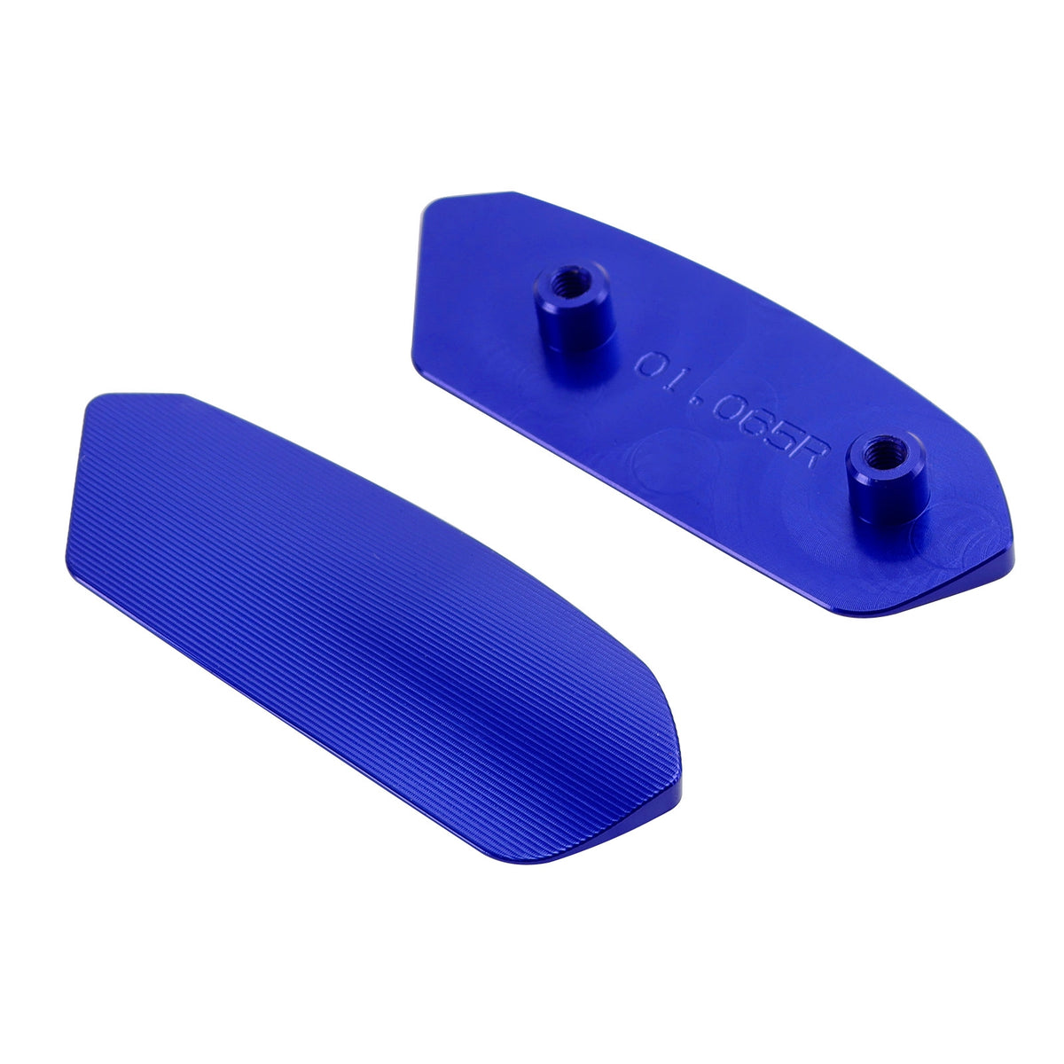 Suzuki GSXR1000 GSXR1000R 2017-2024 CNC Aluminum Blue Mirror Block Off Plates