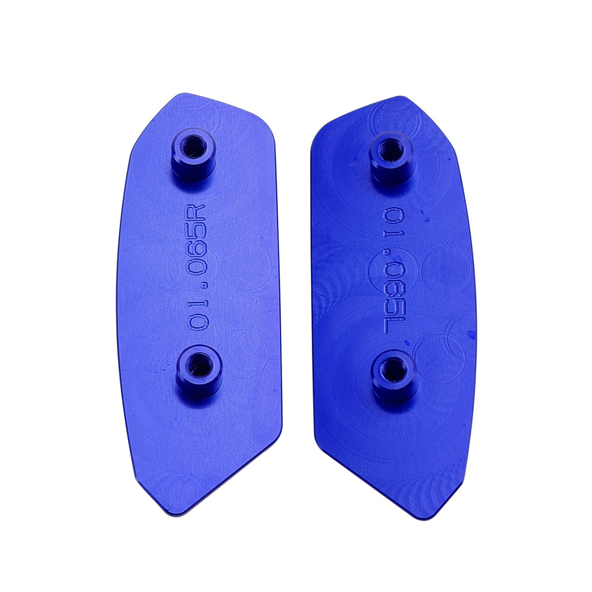 Suzuki GSXR1000 GSXR1000R 2017-2024 CNC Aluminum Blue Mirror Block Off Plates